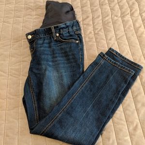 Old Navy straight leg maternity jeans